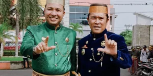 Harmoni Pemimpin Luwu Utara: Bupati dan Wakil Bupati Kompak Hadiri Puncak HJL-HPRL di Istana Kedatuan