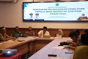 Wabup Luwu Utara Buka Rakor Inventarisasi Pilkades Serentak dan PAW Tahun 2026