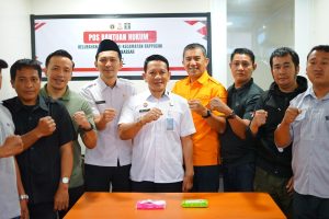 Kunjungi Posbankum Gunung Sari, Kakanwil Dorong Jadi Role Model Layanan Bantuan Hukum di Makassar