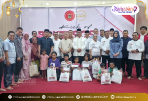Awali Ramadan, Mentan Amran dan IKA Unhas Salurkan bantuan 100 Ton Beras untuk Masyarakat Makassar