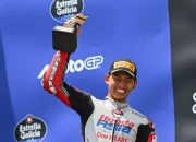 Veda Ega Tempati Posisi Ketiga Klasemen Moto3 Usai Naik Podium GP Brasil