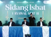 Pemerintah Resmi Menetapkan 1 Syawal 1447 H Jatuh pada 21 Maret 2026