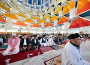 Puluhan Ribu Masyarakat Sulsel Salat Ied di Masjid Kubah 99 Asmaul Husna