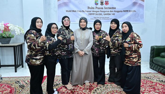 Pererat Silaturahmi Ramadan, Wawali Makassar Aliyah Mustika Ilham Buka Puasa Bersama FKPPI, KBPP Polri Sulsel, dan Garda 145