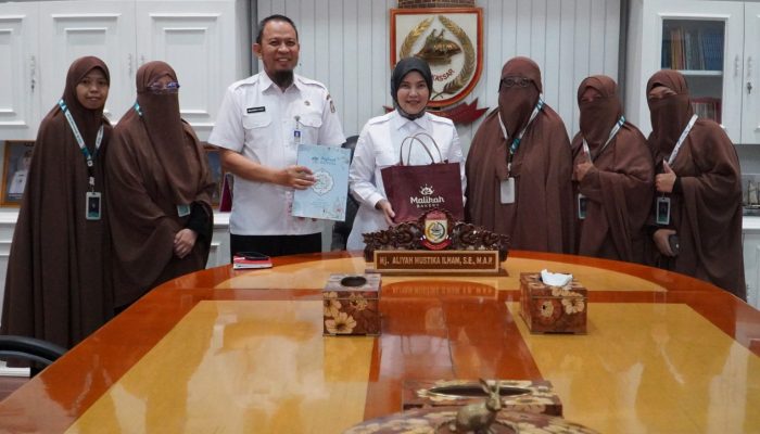 Wakil Wali Kota Makassar Aliyah Mustika Ilham Terima Audiensi Muslimah Wahdah Islamiyah