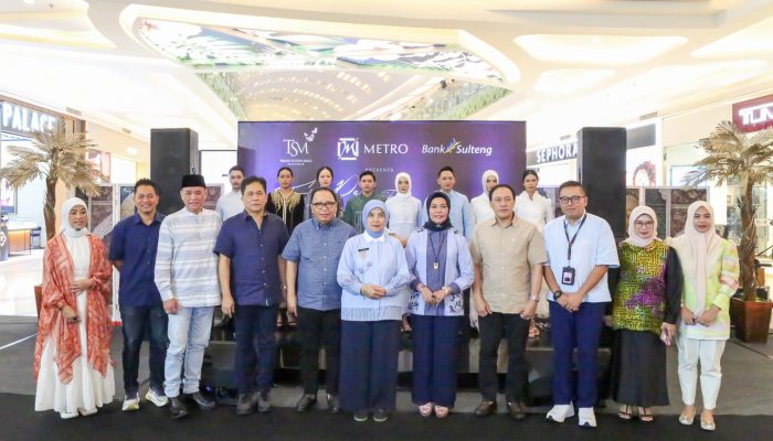 Wakil Wali Kota Makassar Aliyah Mustika Ilham Hadiri Festive Raya Fashion Show 2026 di TSM Makassar