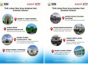 Pemprov Sulsel Optimalisasi Masjid Jadi Rest Area Mudik di 8 Titik Strategis