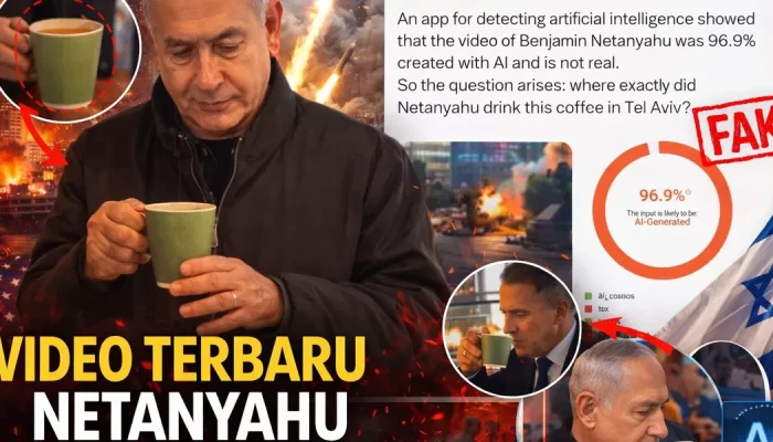 Viral! Video Terbaru Netanyahu Disebut AI Palsu, Publik Pertanyakan Kondisi PM Israel di Tengah Serangan Iran