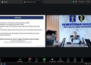 Kanwil Kemenkum Sulsel Dukung Pusdatin Evaluasi Pengelolaan Jaringan Internet