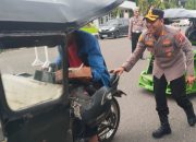 Bantu Dorong Bentor Mogok, Kapolres Kotamobagu Tuai Pujian
