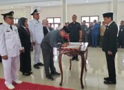 Walikota Wenny Gaib Lantik Pejabat Eselon III dan IV