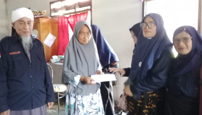Wujudkan Kepedulian, SBL Luwu Utara Salurkan Sumbangan untuk Lansia dan Anak Yatim