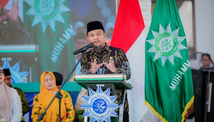 Hadiri Syawalan Muhammadiyah, Gubernur Sulsel Apresiasi Peran Strategis dalam Pengembangan SDM