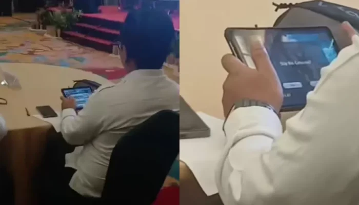 Viral Kepala BGN Jambi Diduga Main Game Saat Rapat Pengamanan Lebaran, Adityo Wirapranatha Beri Klarifikasi