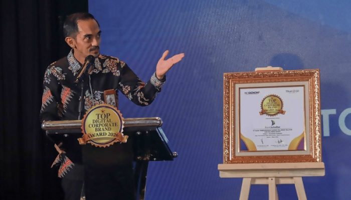 Bank Sulselbar Raih Penghargaan Top Digital Corporate Brand Award 2026