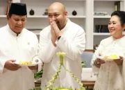 Momen Haru, Presiden Prabowo dan Titiek Soeharto Rayakan Ulang Tahun Didit