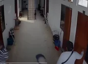 Viral CCTV Gerombolan Diduga Maling Datangi Kos di Area Kampus Unika Medan
