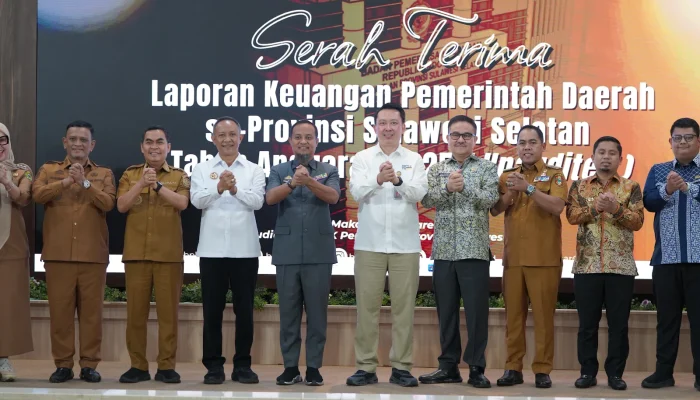 Pemkab Wajo Serahkan LKPD Unaudited 2025 ke BPK Sulsel, Bupati Tegaskan Komitmen Transparansi Keuangan