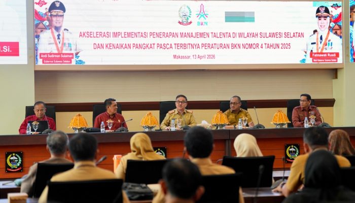 Sekda Sulsel Dorong Akselerasi Manajemen Talenta ASN, Tekankan Sistem Berbasis Kinerja