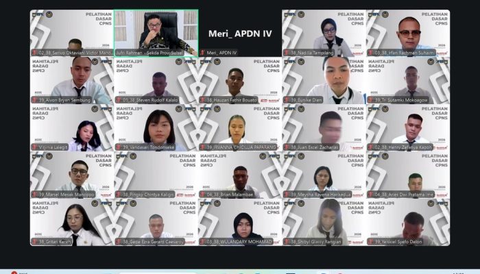 Sekda Sulsel Bekali CPNS dengan Nilai ASN dan Arah Baru UU ASN 2023