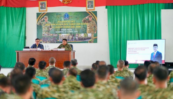 Di Retret Pemkab Bone, Sekda Sulsel Dorong Sinergi Eksekutif dan Legislatif Perkuat Tata Kelola