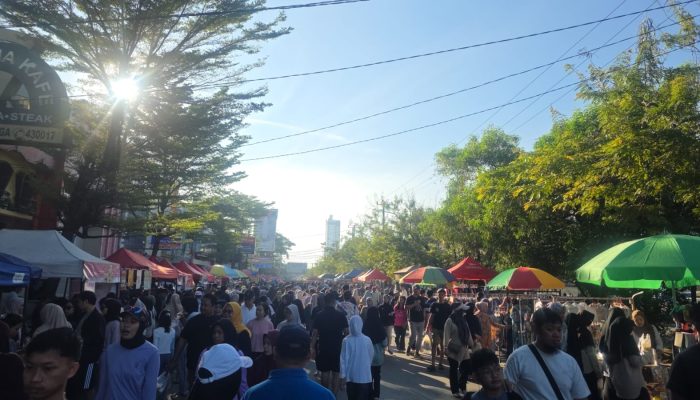 CFD Boulevard Makassar Dipadati Ribuan Warga, Jadi Motor Penggerak Ekonomi UMKM