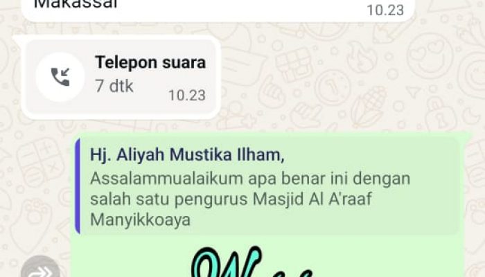 Aliyah Mustika Ilham Peringatkan Modus Penipuan Berkedok Sumbangan Masjid