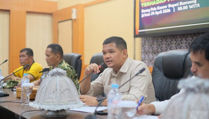 Perkuat Ketahanan Pertanian, Bupati Bantaeng Gelar Rakor Antisipasi El Nino Ekstrem