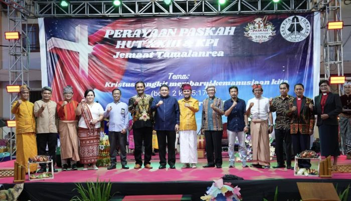 Pesan Damai Munafri di Paskah KPI: Bersatu Bangun Makassar Tanpa Sekat Perbedaan