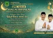 Halalbihalal Pemda Luwu Utara: Menenun Benang Silaturahmi yang Sempat Terurai