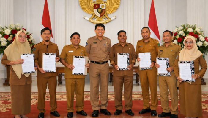 Teken Perjanjian Kinerja, Diskominfo-SP Luwu Utara Siap Berlari Kencang Penuhi Pelayanan yang Responsif