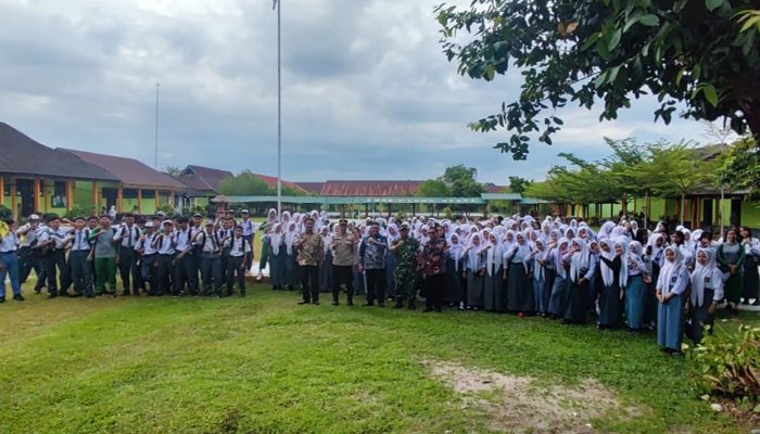 Gelar Sosialisasi Ketertiban dan Keamanan di SMAN 3, Camat Baebunta Minta Pelajar Bijak Bermedia Sosial