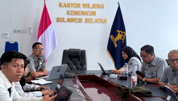Kanwil Kemenkum Sulsel Dukung Pengunggahan Data Dukung, Langkah Awal Wujudkan Reformasi Hukum