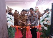 Walikota Wenny Gaib Resmikan Gedung Comment Center Polres Kotamobagu