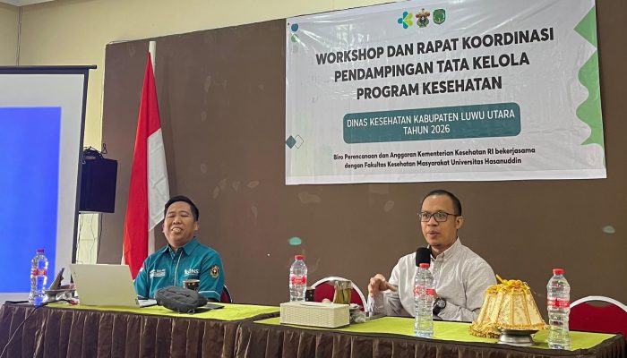Luwu Utara Tuan Rumah Workshop Pendampingan Tata Kelola Program Kesehatan