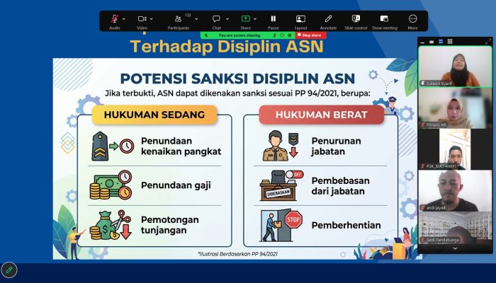 Kanwil Kemenkum Sulsel Sosialisasikan Perselingkuhan ASN dan Implikasinya terhadap Pelanggaran Disiplin