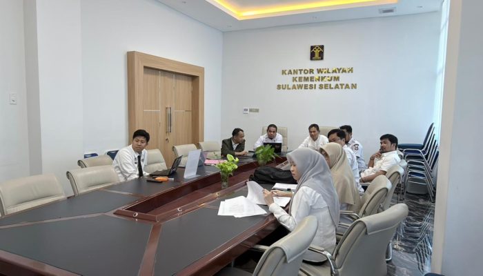 Kanwil Kemenkum Sulsel Harmonisasi Tiga Ranperbup Enrekang, Fokus pada BLUD RSUD dan Pajak Air Tanah