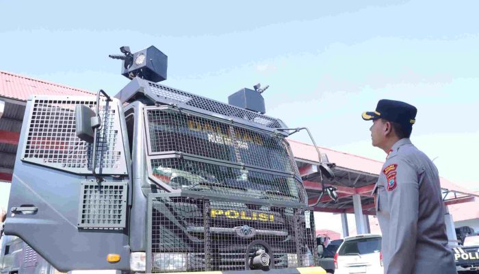 Kapolres AKBP Irwanto SIK Cek Kesiapan AWC 1×24 Jam Untuk Bantuan Pemadam Kebakaran