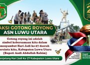 Sambut HUT ke-27 Luwu Utara, Bupati Andi Rahim Gerakkan Aksi Gotong Royong Massal Jumat 24 April