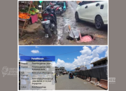 Bentuk Komitmen Wenny-Rendy Jalan Bolian Pasar 23 Maret Segera Diperbaiki