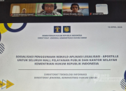 Layanan Apostille dan Legalisasi Makin Canggih, Ditjen AHU Luncurkan Sistem Baru Mulai 13 April 2026