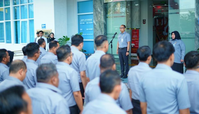 Apel Pagi Kanwil Kemenkum Sulsel Jadi Momentum Penguatan Tanggung Jawab dan Soliditas ASN